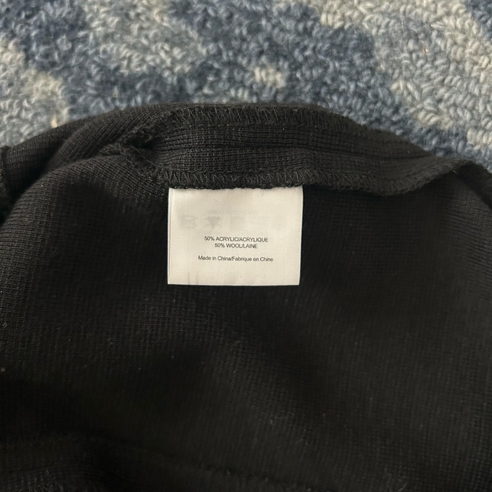 Black Knit Sweater